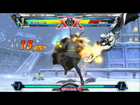 UMVC3 MONEY MATCH FT20: BE Nemo VS Filipino Champ (West Coast Warzone 4)