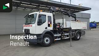 Renault C 280 4X2 HIAB 122 B-2 Hiduo Crane Kran 9m3 tipper Automatic Eur dump truck | Image 4 - Autoline