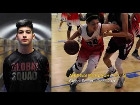 Andres Muhlach | 6'0 - G | Global Squad 2017