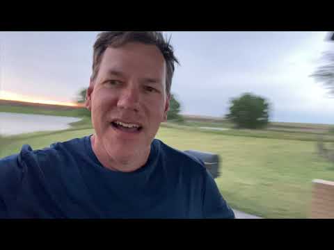 07-17-20 Bicycle Touring Across USA - Ness City KS/Dighton KS w/gopro