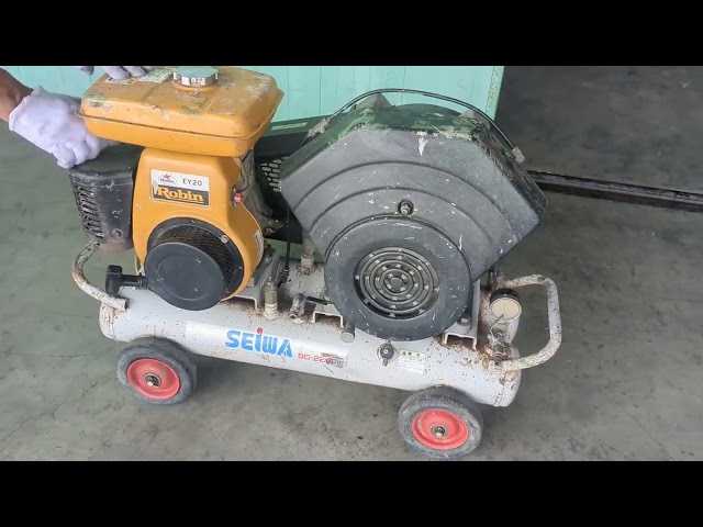 2.2kwコンプレッサー セイワ工業 SC-22GL 中古販売詳細【#401894