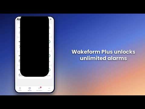 Wakeform: Heavy Sleeper Alarm video thumbnail