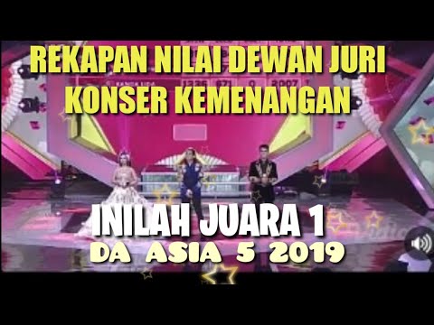 NILAI TADI MALAM TOP 3 BESAR | KONSER KEMENANGAN | D'Academy Asia 5 2019 Indosiar