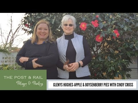 Glenys Hughes Apple & Boysenberry Pies with Cindy Cross