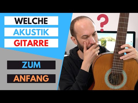 Welche Gitarre kaufen für Anfänger? Kaufberatung erste Akustikgitarre