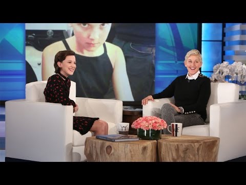 ミリー・ボビー・ブラウンがエレンでデビュー (Millie Bobby Brown Makes Her Ellen Debut)