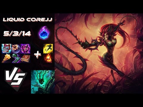 Team Liquid CoreJJ SUPPORT Zyra vs Thresh - NA Challenger Patch 14.24