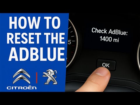 Peugeot / Citroen PSA AdBlue Reset Tutorial – Step-by-Step with Autel Diagnostic