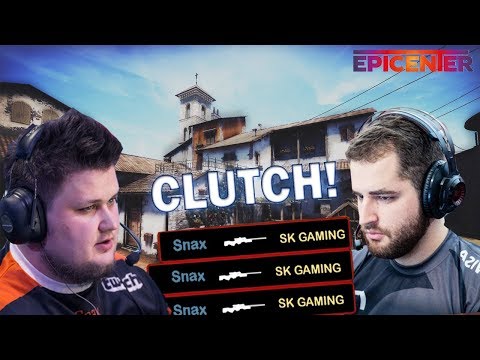 CS:GO - BEST OF EPICENTER 2017 Day 4 & Final (FalleN 1v2, Snax 1v3, NEO INSANE 4K)