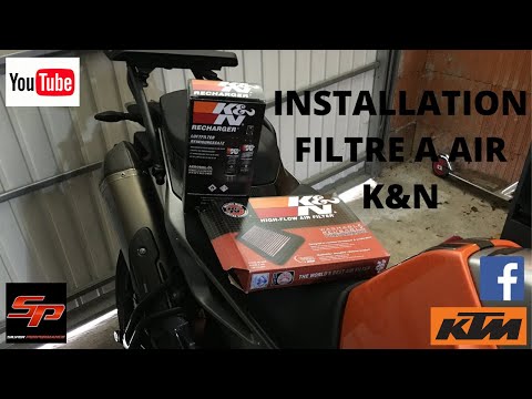 Installation Filtre à Air K&N 🔧 - Tuto 05 - ktm 790 duke