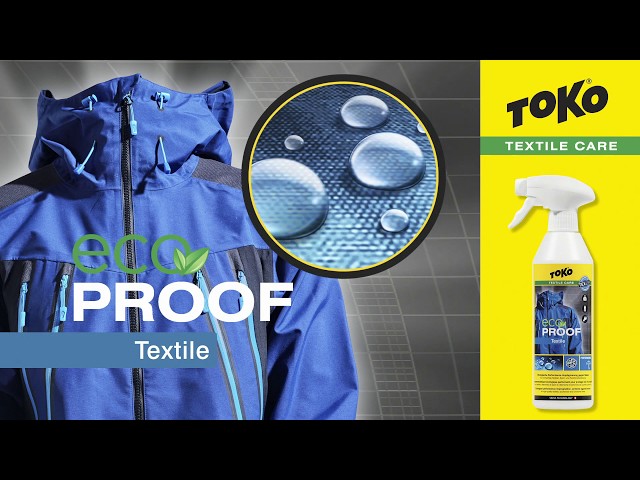 Видео Пропитка Toko Eco Textile Proof 500ml