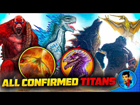 All 10+ Titans in Godzilla x Kong The New Empire || GODZILLA, Titan TIAMAT, SHIMO, MOTHRA, Leafwing