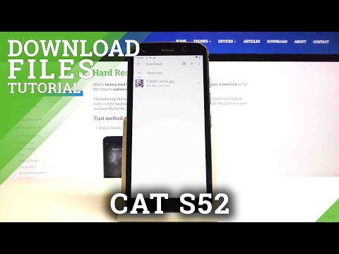 How to Find Downloaded Files in CAT S52 – Find Downloads