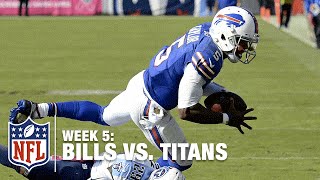 Tyrod Taylor Sets Bills' Record for QB Rush Yards in a Game | Bills vs. Titans | NFL