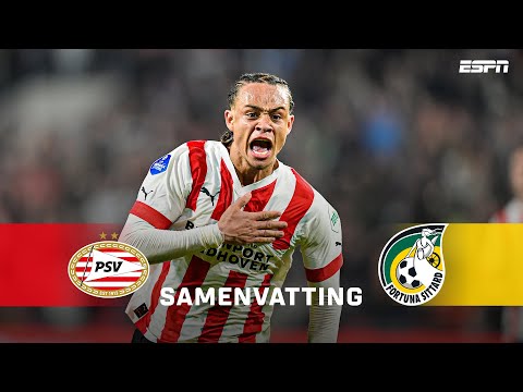 HEERLIJKE PEGEL van XAVI SIMONS in SLOTFASE! 🚀 | Samenvatting PSV - Fortuna Sittard
