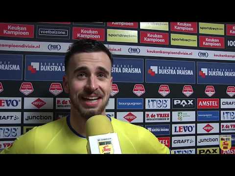 Reactie Michael Breij na afloop van SC Cambuur – Jong PSV (4-2)