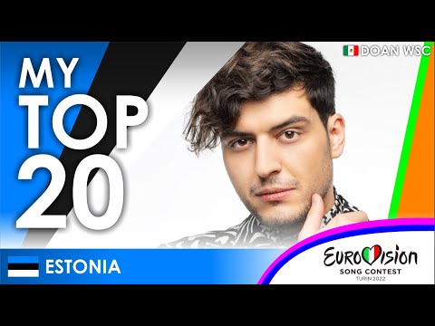 Estonia | Eurovision Song Contest 2022 - My Top 20 (Eesti Laul 2022)
