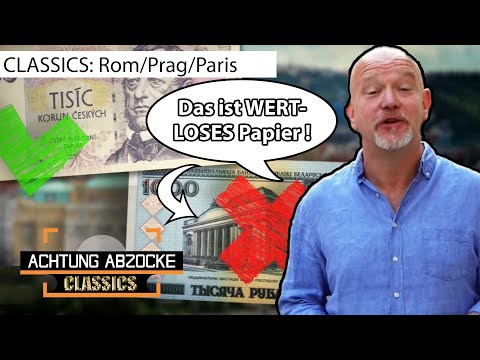 ÜBEL! Geldwechsel Abzocken AN JEDER ECKE in Prag 😡 💸 l Achtung Abzocke CLASSICS | Kabel Eins