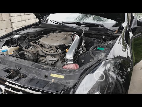 Installing Short Ram Intake on G35 Coupe!