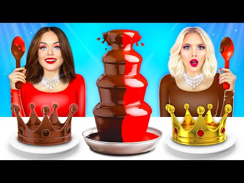 Chocolate Food VS Real Food CHALLENGE | Realistic Cakes Looks Like Everyday Objects by RATATA COOL