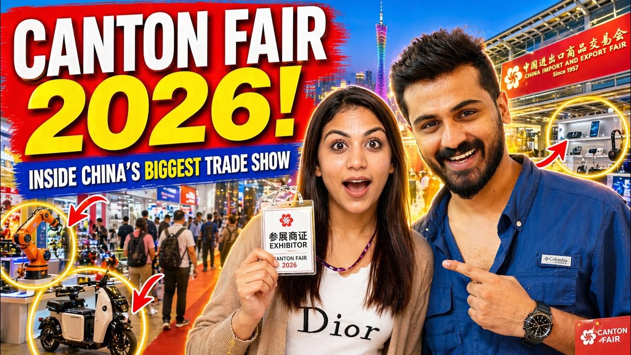 We Got Lost in Canton Fair.. No Joke 😂 Canton Fair 2026