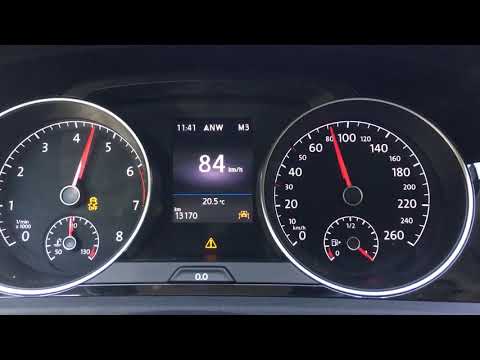 Volkswagen Golf 7 Variant 1.5 TSI DSG acceleration 0-100 km/h - Diecris987