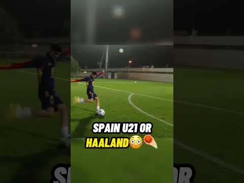 Spain U21 with Haaland’s shot power🤯💥 #goal #footballshorts #football #futbol