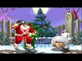 Santa Claus VS Orochi Head And Ivan Merry Christmas