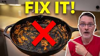 How to Save a Cheesy Cast Iron Disaster