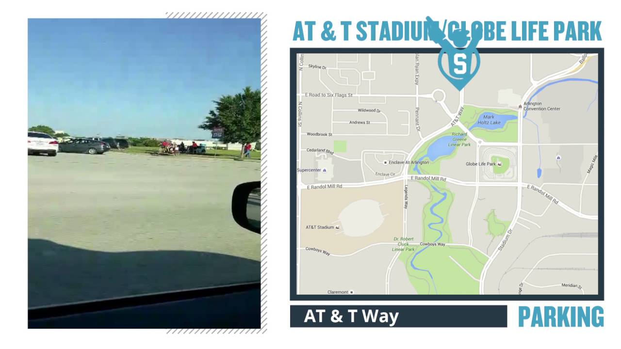 Parking Tips for AT&T Stadium and Globe Life Park in Dallas