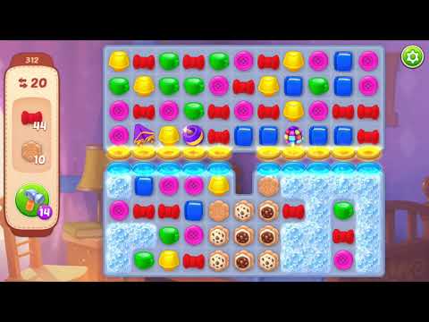 [Gameplay] Homescapes - Level 312 (No Boosters)