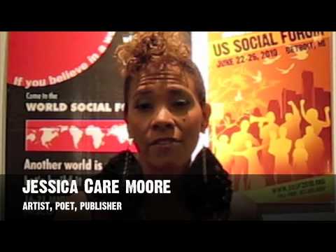 Jessica Care Moore: The Allied Media Conference and the US Social Forum in Detroit this June