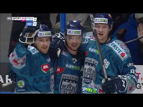 Highlights: EBEL, 28. Runde: Fehérvár AV19 - EC-KAC 5:4