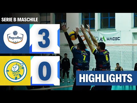 PAGVOLLEY Taviano Vs. VOLLEY Meta 3-0: Punti e Highlights | Pallavolo Serie B Maschile