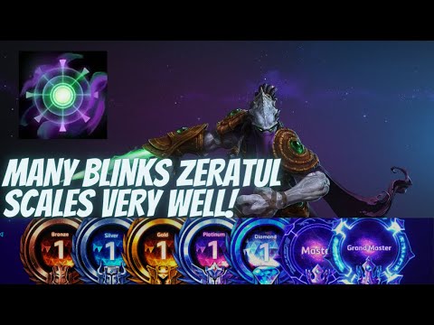 Zeratul MotN - Many Blinks Zeratul Scales Very Well! - B2GM Season 5 (Grandmaster)