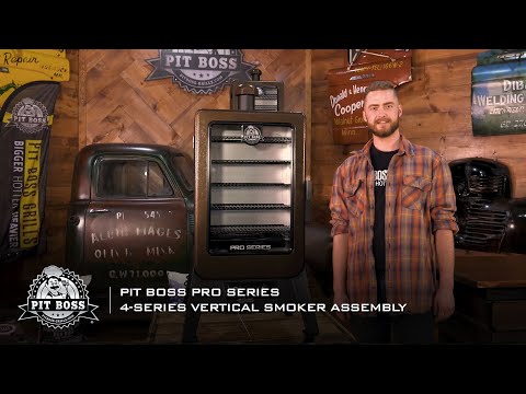 How to assemble the Pit Boss Pro Series Wood Pellet Smoker