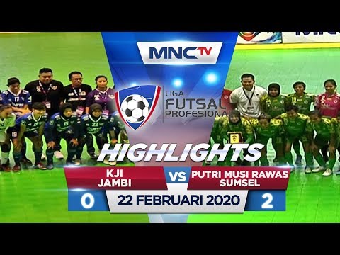 KJI JAMBI VS PUTRI MUSI RAWAS SUMSEL (FT: 0-2) - Highlights Liga Futsal Profesional 2020
