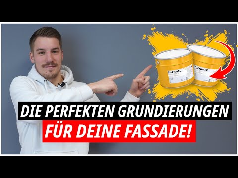 Die LÖSEMITTELHALTIGEN GRUNDIERUNGEN FÜR DEINE FASSADE! - StoPrim LP & StoPrim LQ