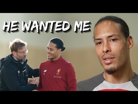 "He WANTED me and ME ONLY" - Van Dijk reminisce his first meeting with Jurgen Klopp