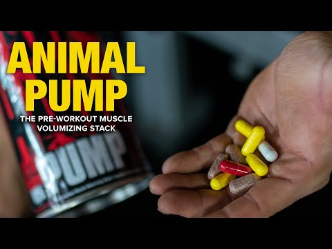 Animal Pump Pre Workout Tablet