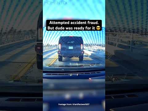 He Backed Into Him on PURPOSE! 😲 #dashcam #shorts