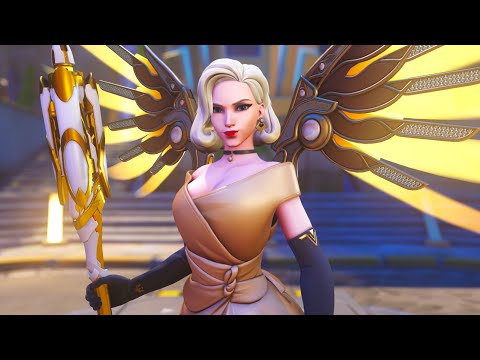 NEW Formalwear Mercy Skin Showcase | Overwatch 2