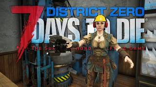 【7DTDMOD】遂に作業レベル80の”高炉”を手に入れて文明が進化したぞ！「7DTD District Zero V3.2」実況プレイ #10