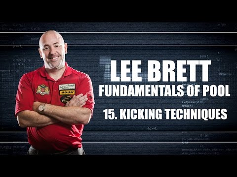 APA - Lee Brett Billiard Instruction Series - Pool Lesson 15 - How to Kick
