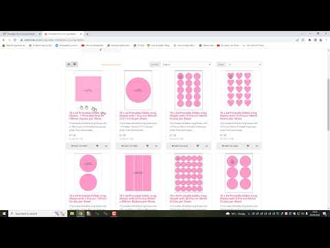 Video thumbnail: Pre Cut Icing Sheets