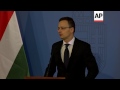 Hungary FM On Italy Bus Crash Vigil At School