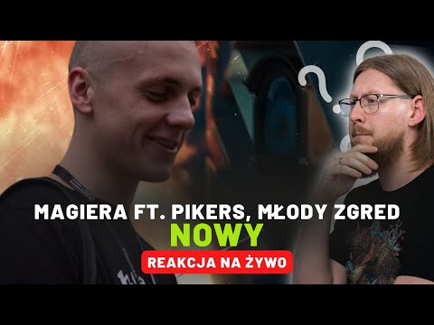 Magiera ft. Pikers, Młody Zgred "NOWY" | REAKCJA NA ŻYWO 🔴