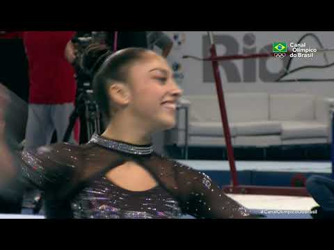 PAN DE GINÁSTICA ARTÍSTICA 2022 - Júlia Soares se apresenta no solo; Brasil é ouro por equipe