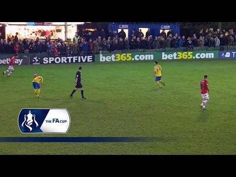 Warrington Town 1-0 Exeter City - FA Cup First Round | Goals & Highlights