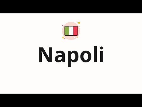 How to pronounce Napoli